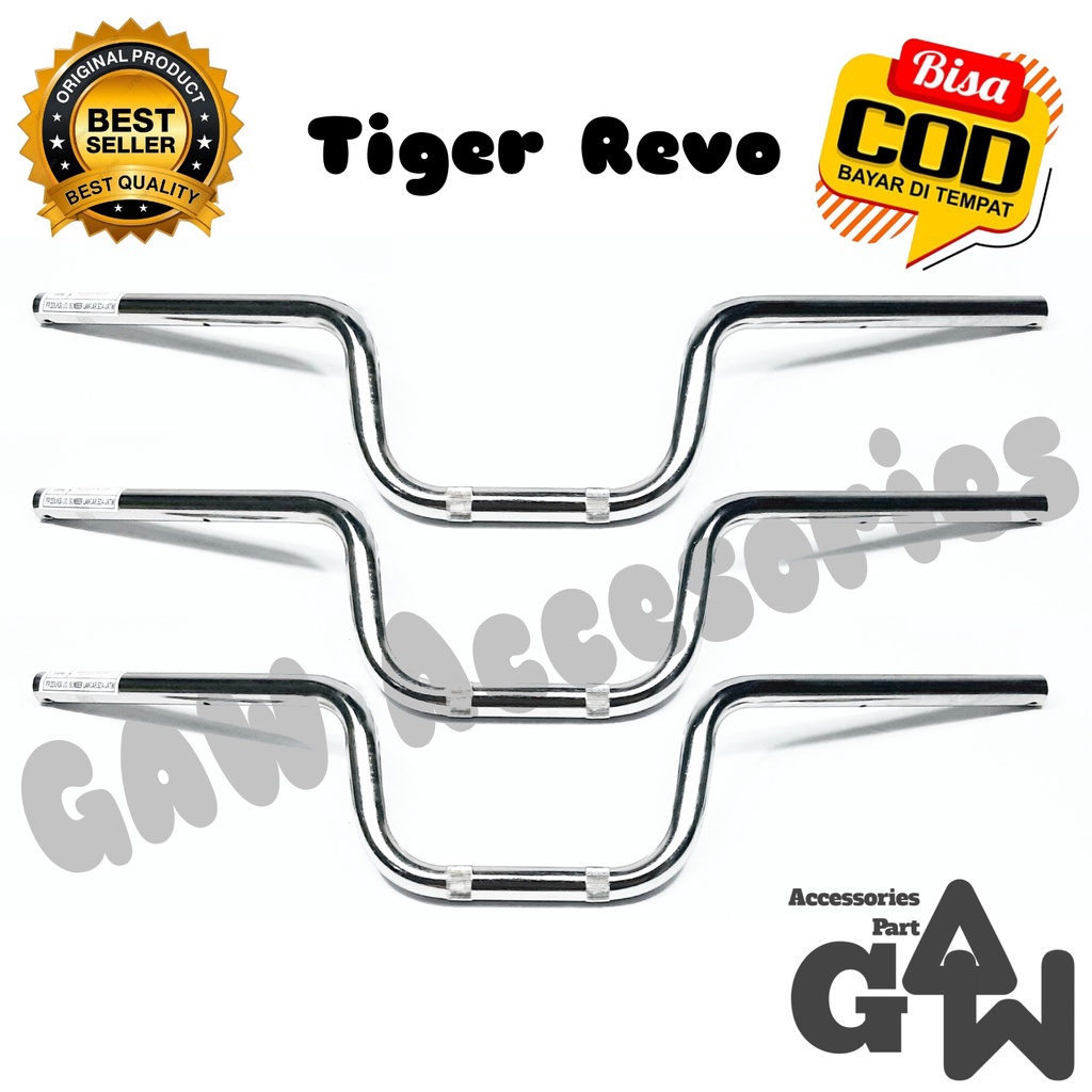 Stang Setang Setir Stir Honda Tiger Revo Crom