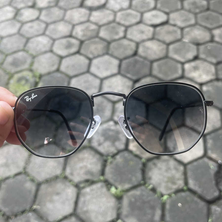 Kacamata Rayban hexagonal size 51 original