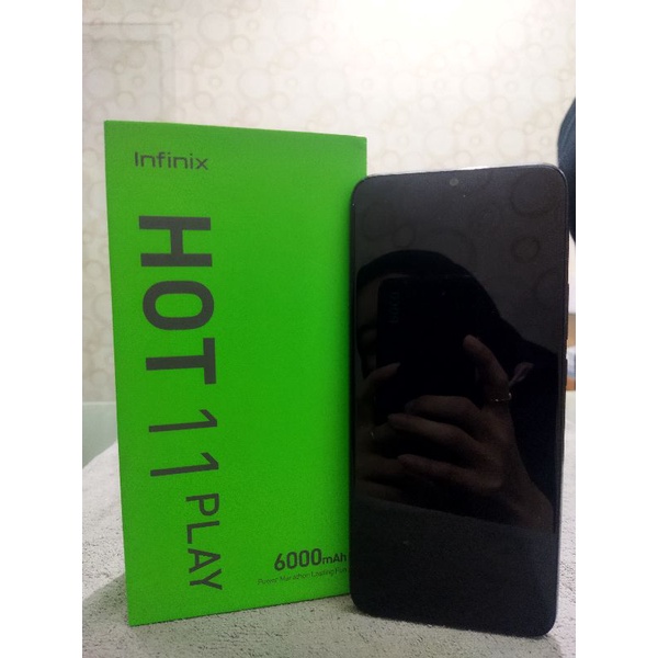 infinix hot 11 play 4/64 second fullset