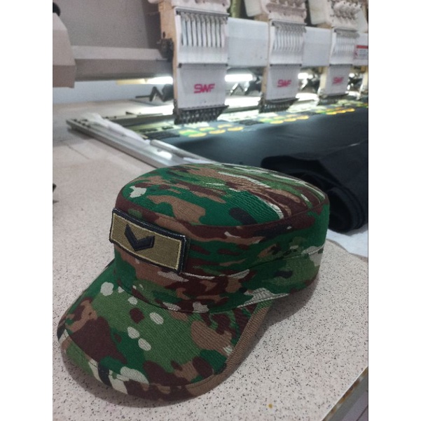 topi pet topi komando TNI-AD TERBARU topi pdl tni-ad