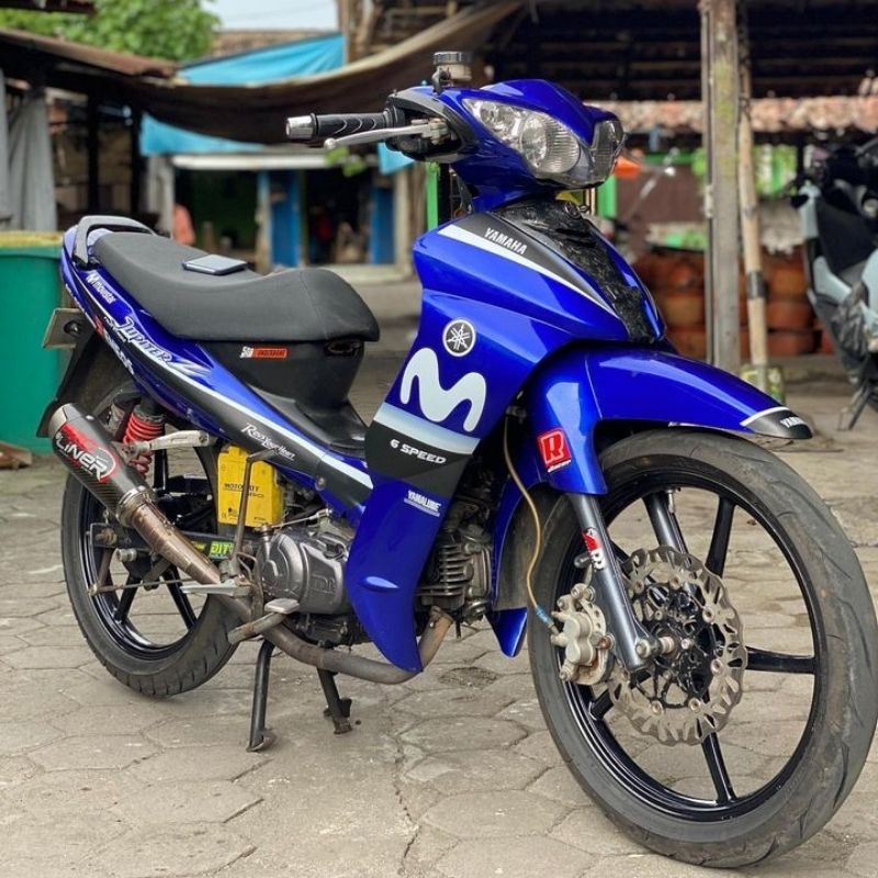 STRIPING STICKER JUPITER Z OLD JUPITER Z BURHAN MOVISTAR EDITION