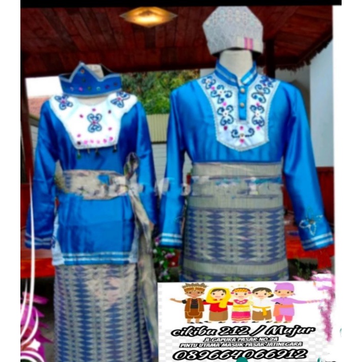 Baju adat Bangka Belitung dewasa