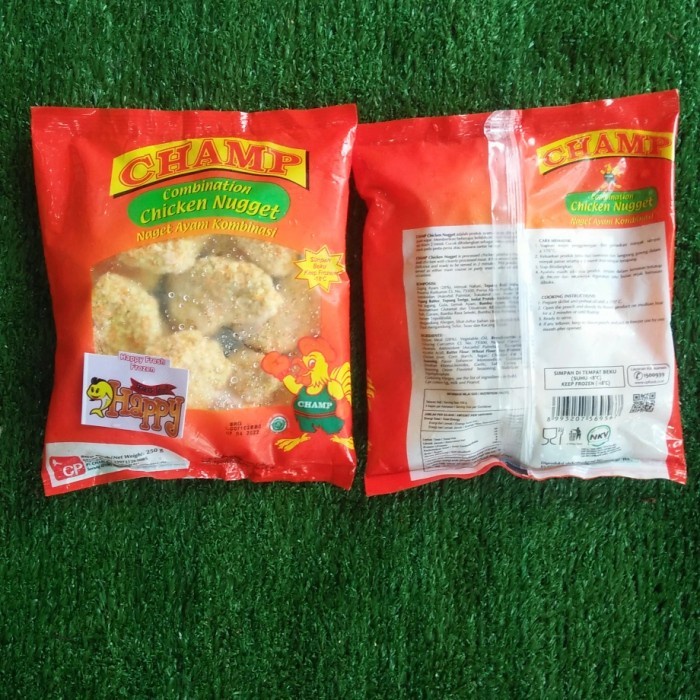 

Champ Nugget Ayam/Chicken Nugget uk 225 gram KEMASAN BARU