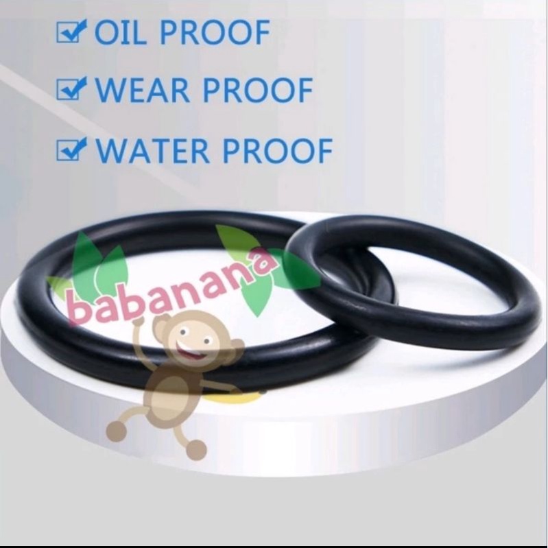 150pcs Rubber O-Ring Assortment washer seal ring kit karet cincin
