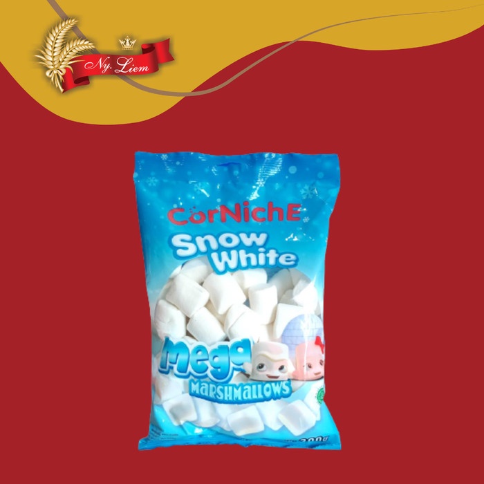 

CORNICHE Mega Marshmallow Snow White 300 gram