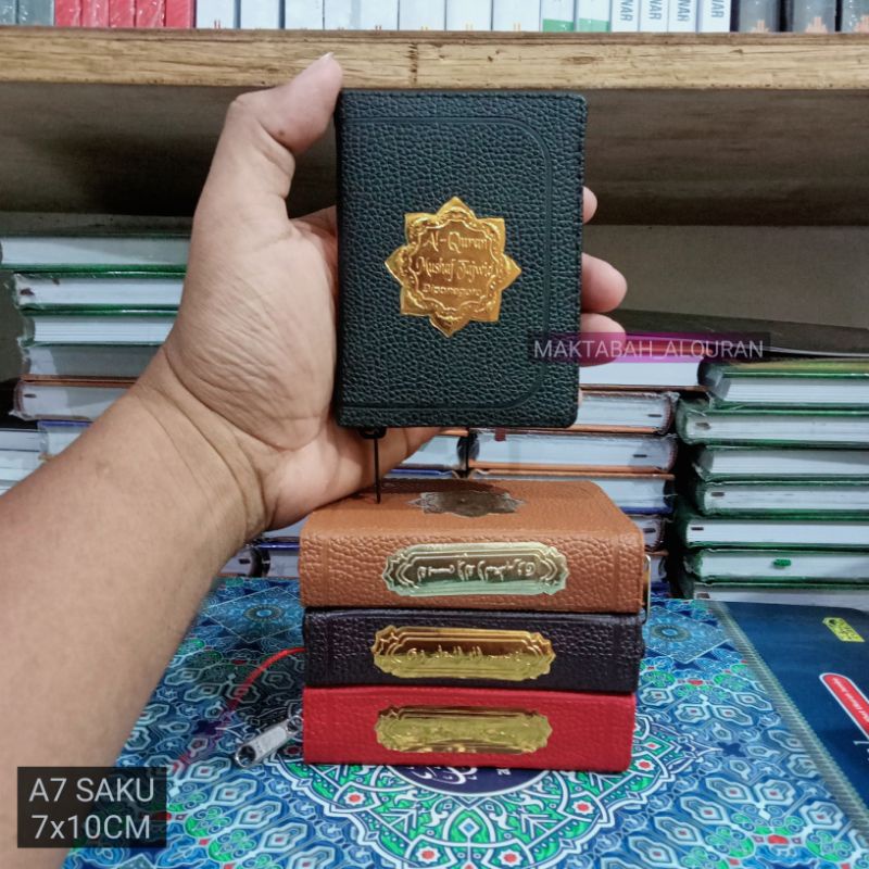 AL QUR'AN A7 SAKU MUSHAF TAJWID WARNA DIPONEGORO RESLETING NON TERJEMAH