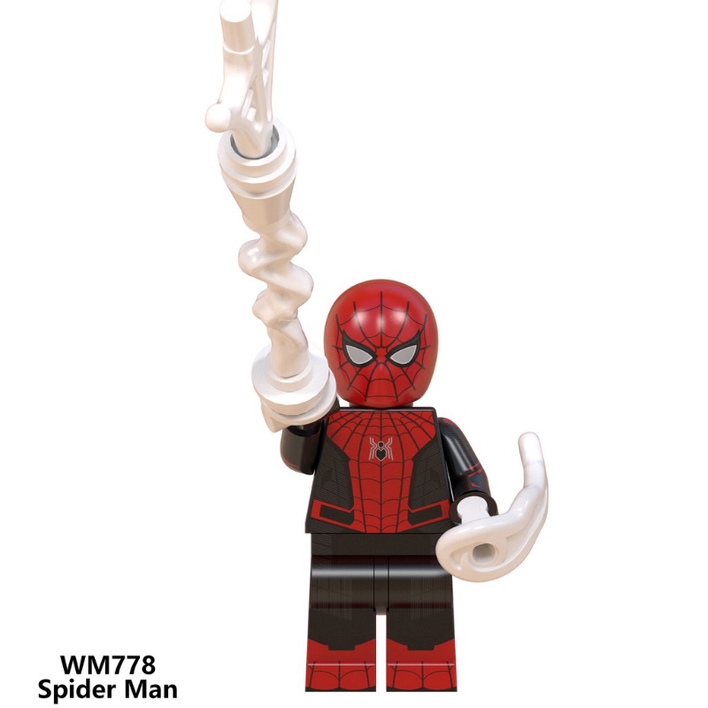 Wm6071 Mainan Action Figure Minifigures Model Spiderman Quentin Beck Marvel Super Hero Untuk Hadiah