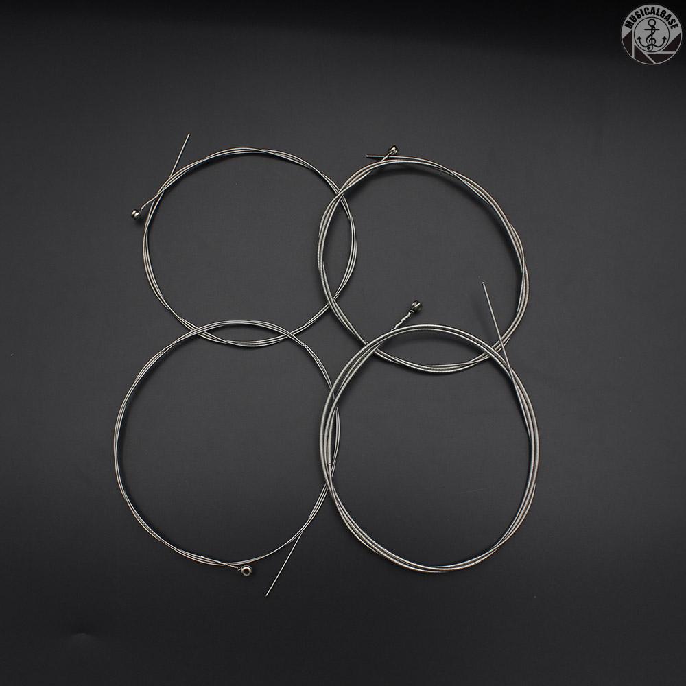 [In Stock] 4pcs Set Senar Bass Elektrik Aksesori Baja Berlapis Nikel.045-.090