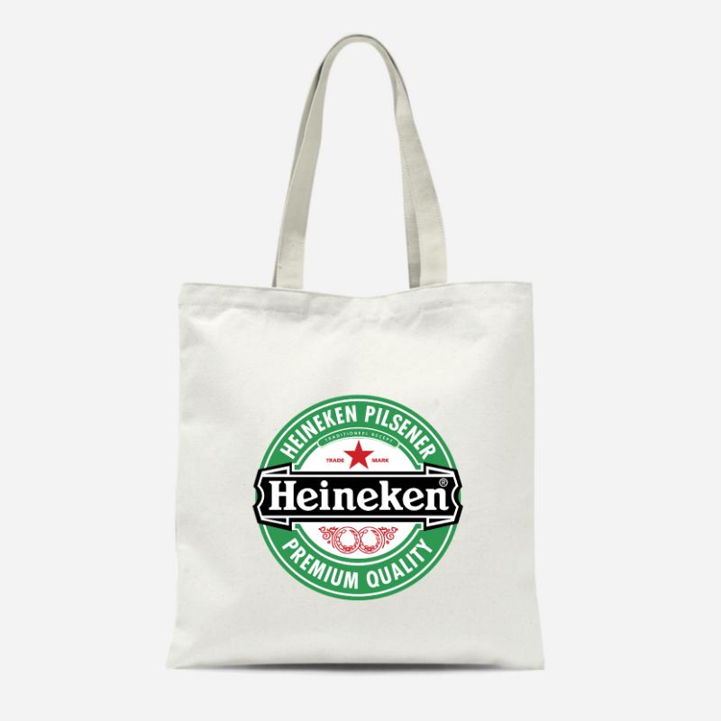 Tote Bag Kanvas Heineken /Totebag/ Tas Wanita Termurah