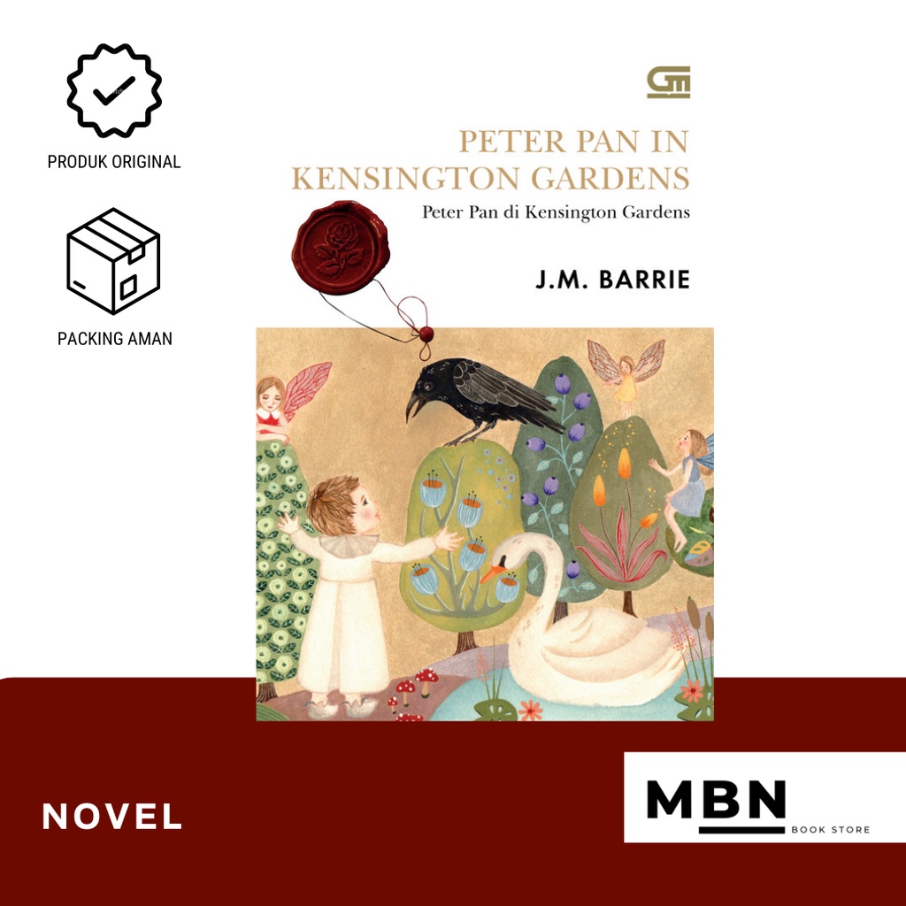 Novel CLASSICS: PETER PAN DI KENSINGTON GARDENS (PETER PAN IN KENSINGTON GARDENS) ori