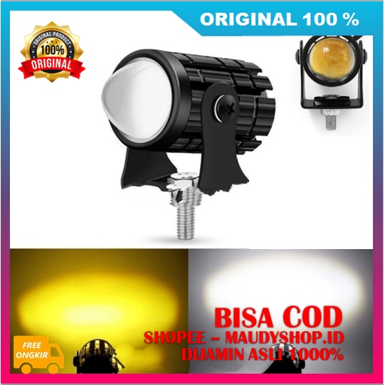 Lampu Tembak LED Laser 2 Warna Lampu Tembak Motor Mobil Universal ASLI ORI