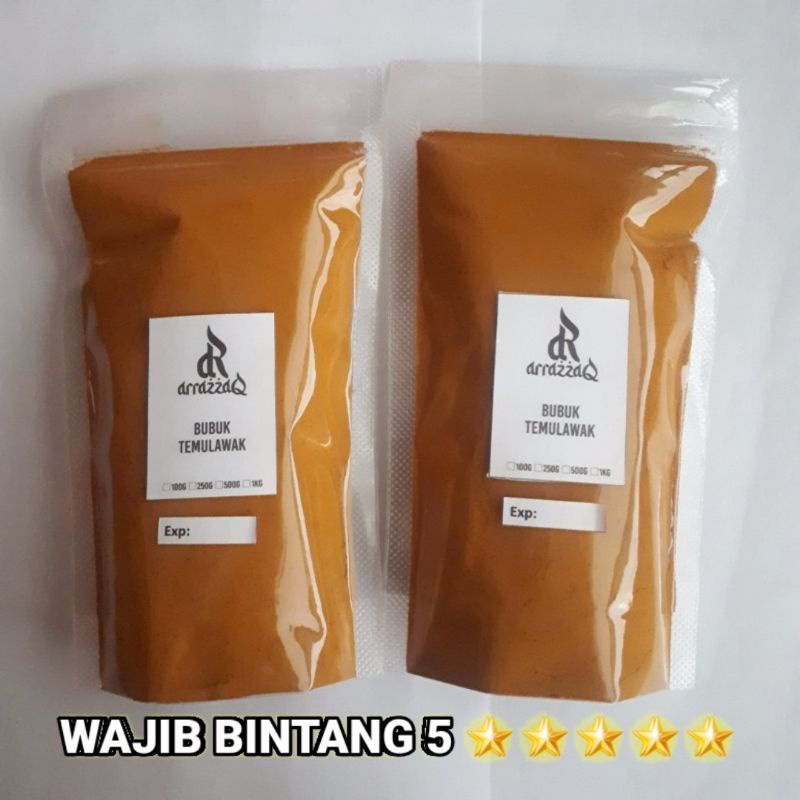 

Bubuk Temulawak Murni Kualitas Super Sangat Halus 100 Gram