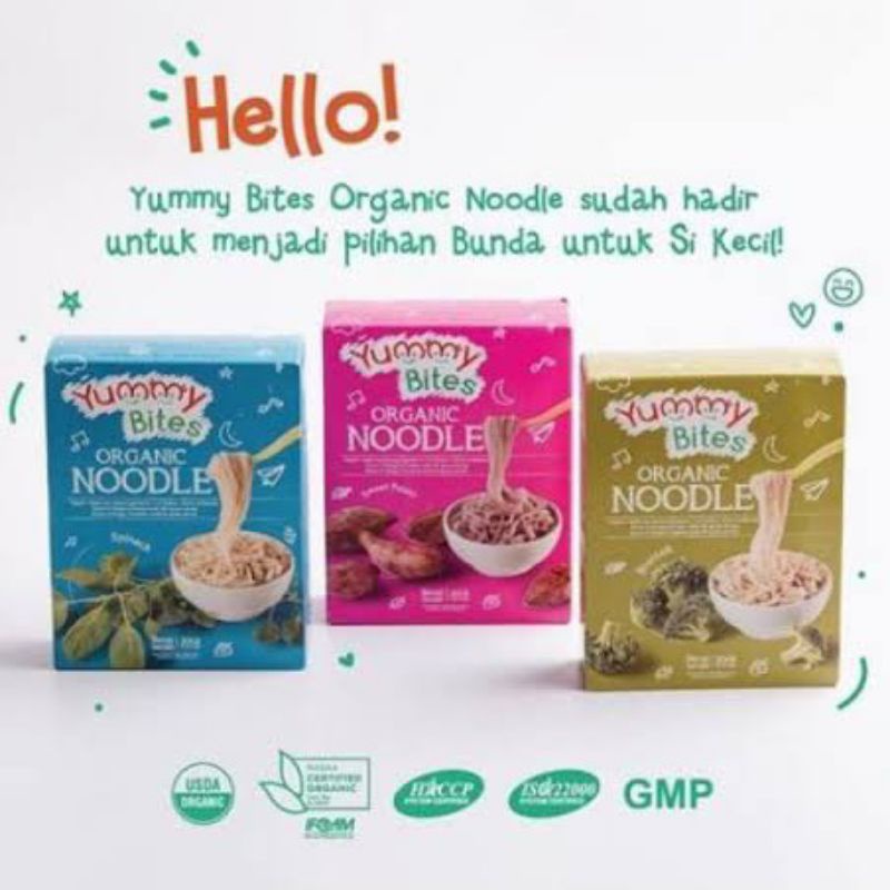 

Yummy Organic Noodle