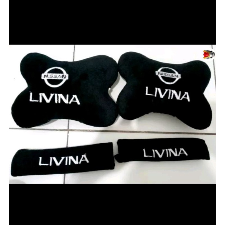 aksesoris interior mobil Livina bantal mobil Nissan Livina