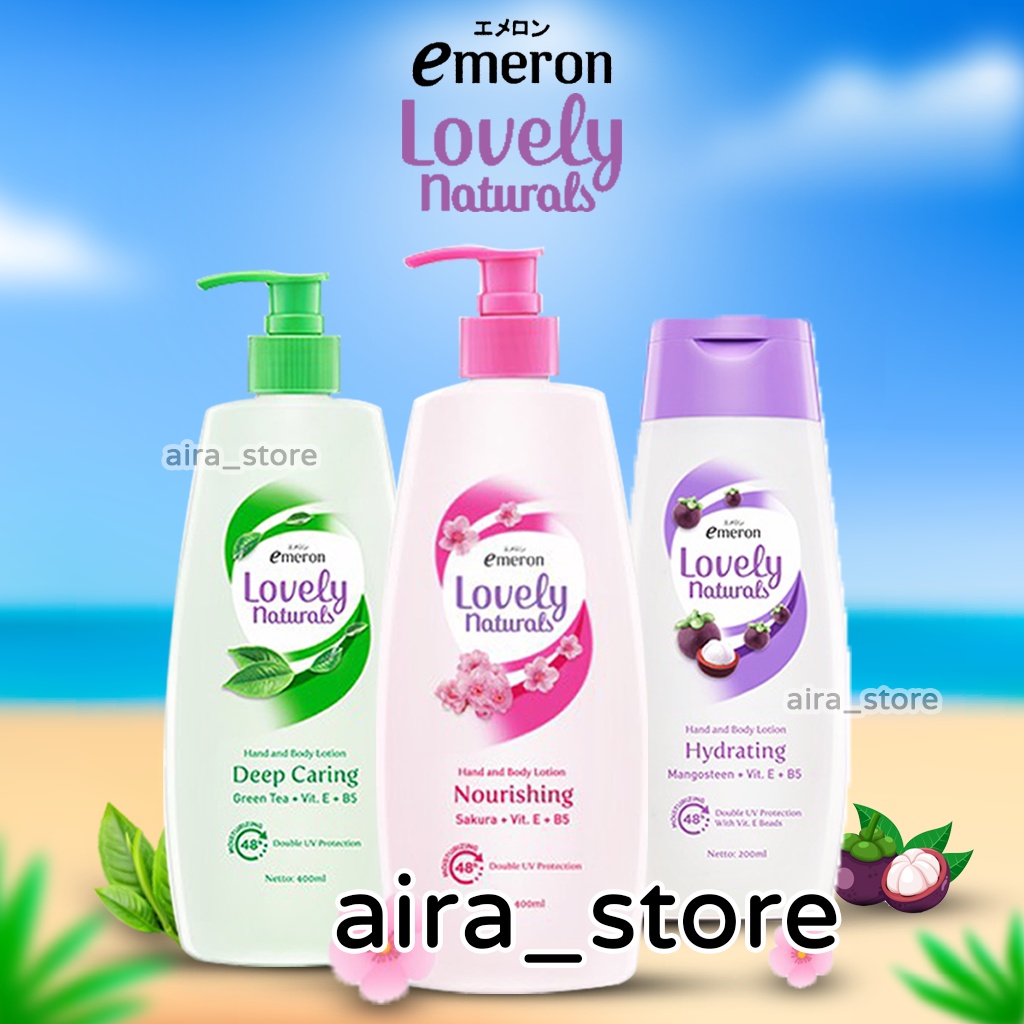 Emeron Lovely Natural Body Lotion - All Varian