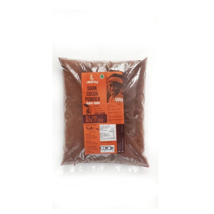 

Timurasa Dark Cocoa Powder 500Gr - Bubuk Kakao Hitam - Coklat Bubuk