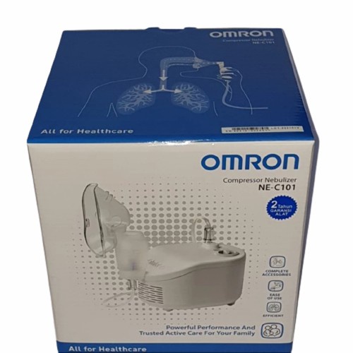 Nebulizer Omron Ne C101 Alat Uap Pernapasan Alat Uap Nebulizer Alat Bantu Asma