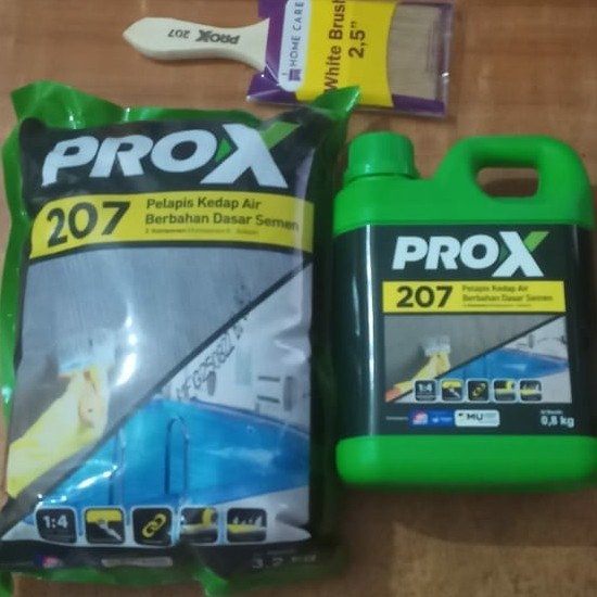 PRO-X 207 WATERPROOFING 4 KG SEMEN KEDAP AIR SEPERTI SIKATOP 107 SIKATOP PLUS AQUAGARD NO DROP 100