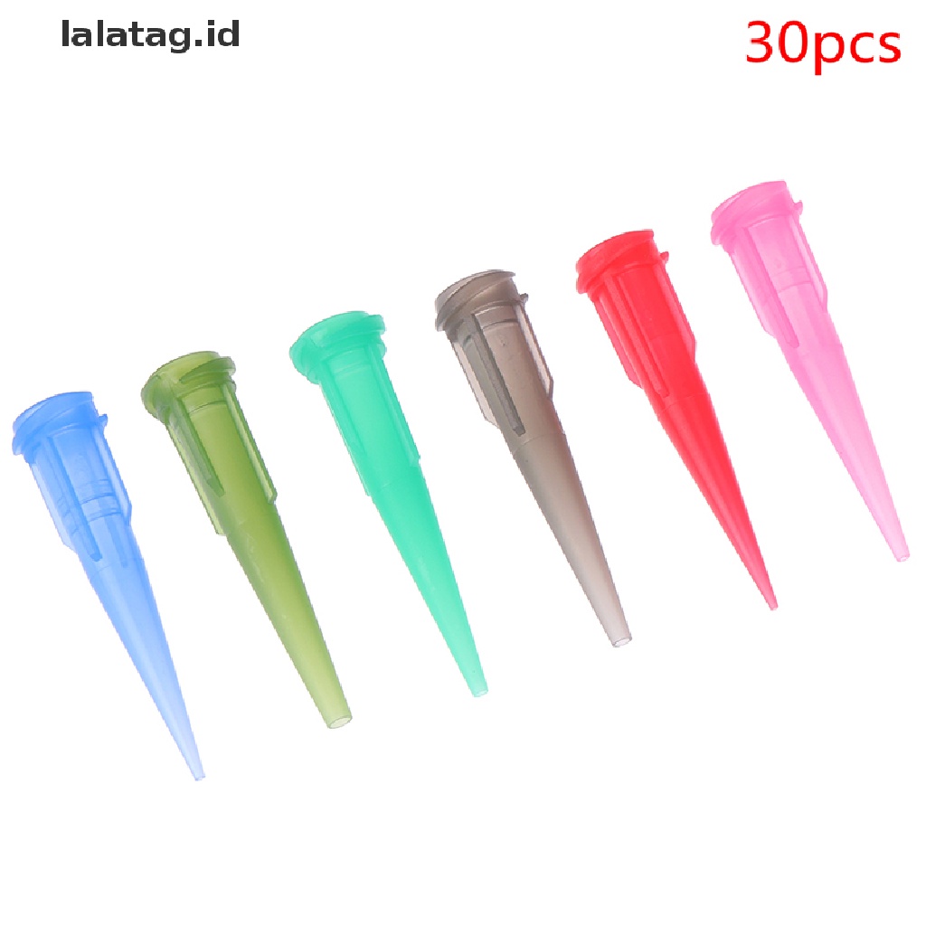 [lalatag] 30pcs TT Tapered Tips Pasta Solder Perekat Lem Dispenser 14-25GA [ID]