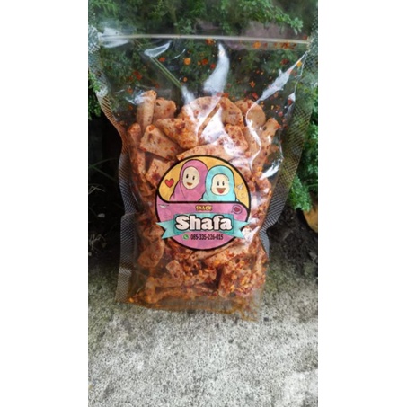 

Basreng Pedas Daun Jeruk kemasan 100 gram