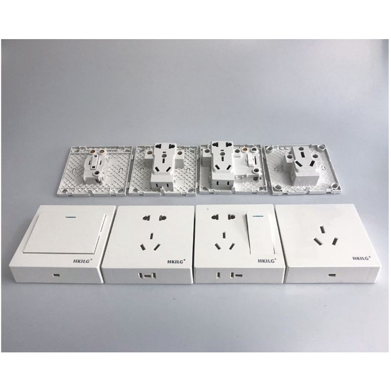 saklar lampu inbow luar bisa untuk rumah kayu/tembok 1 way