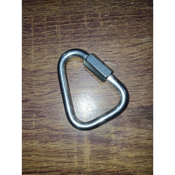 Carabiner bentuk segitiga | Carabiner quick link mailon delta | Carabiner climbing & hammock | Climb