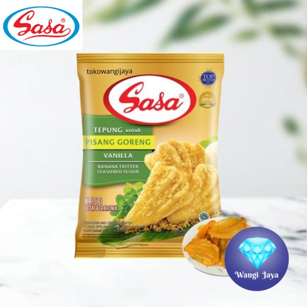 

New Product !! Sasa Tepung Pisang Goreng vanilla 210gr