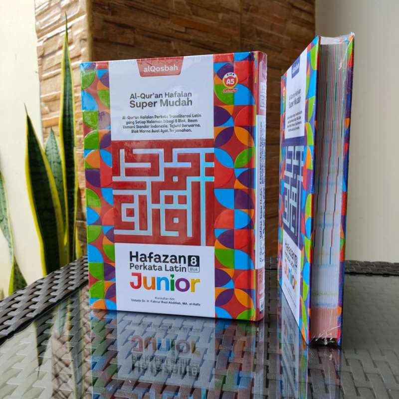 AlQuran Hafazan 8 Blok Junior Perkata Latin A5 - Alquran Hafalan untuk Anak