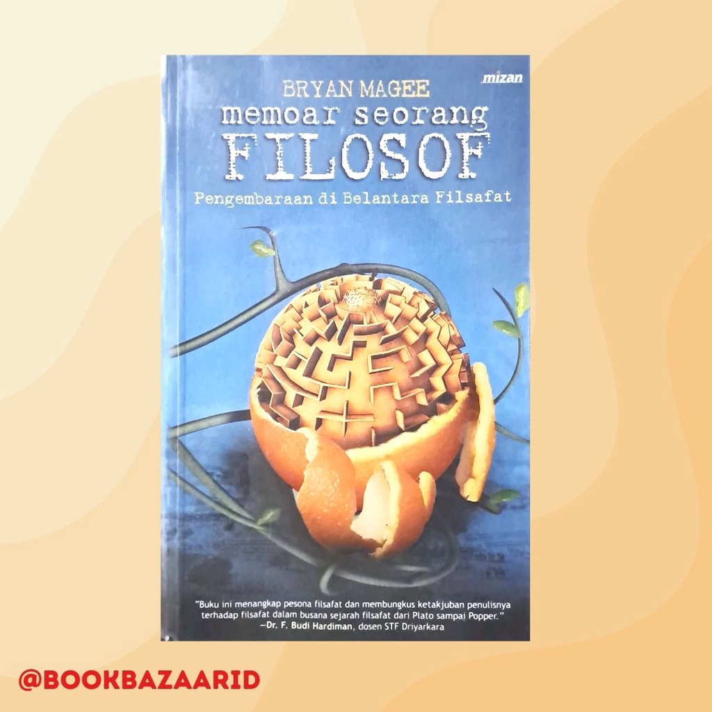 Preloved Buku Biografi  Ori Memoar Seorang Filosof Pengembaraan di Belantara Filsafat
