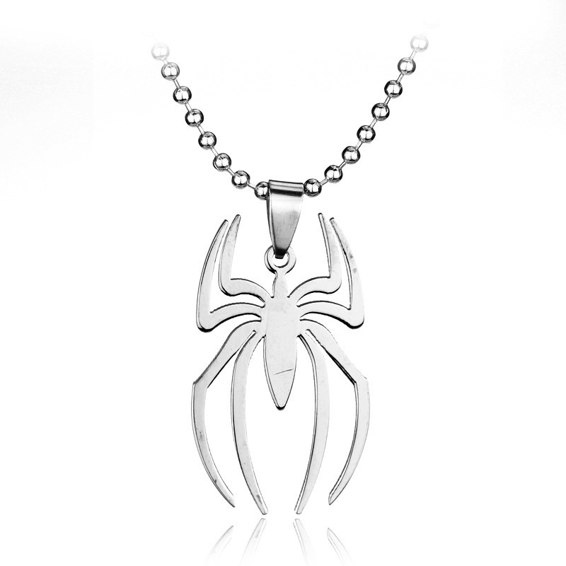 [Spider Series] Spider Kalung Aksesoris Rantai Klavikula Diablo Retro Mewah Ringan