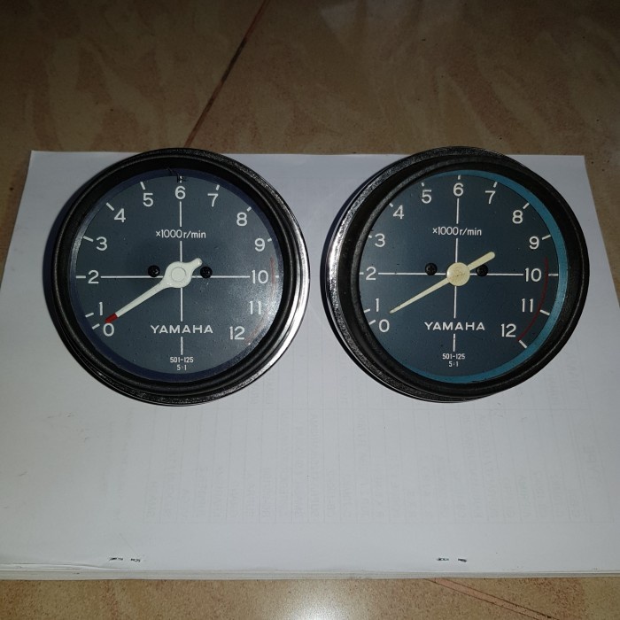 spedometer + rpm set RX100