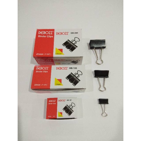 

Jual DEBOZZ BINDER CLIPS terbaik-murah