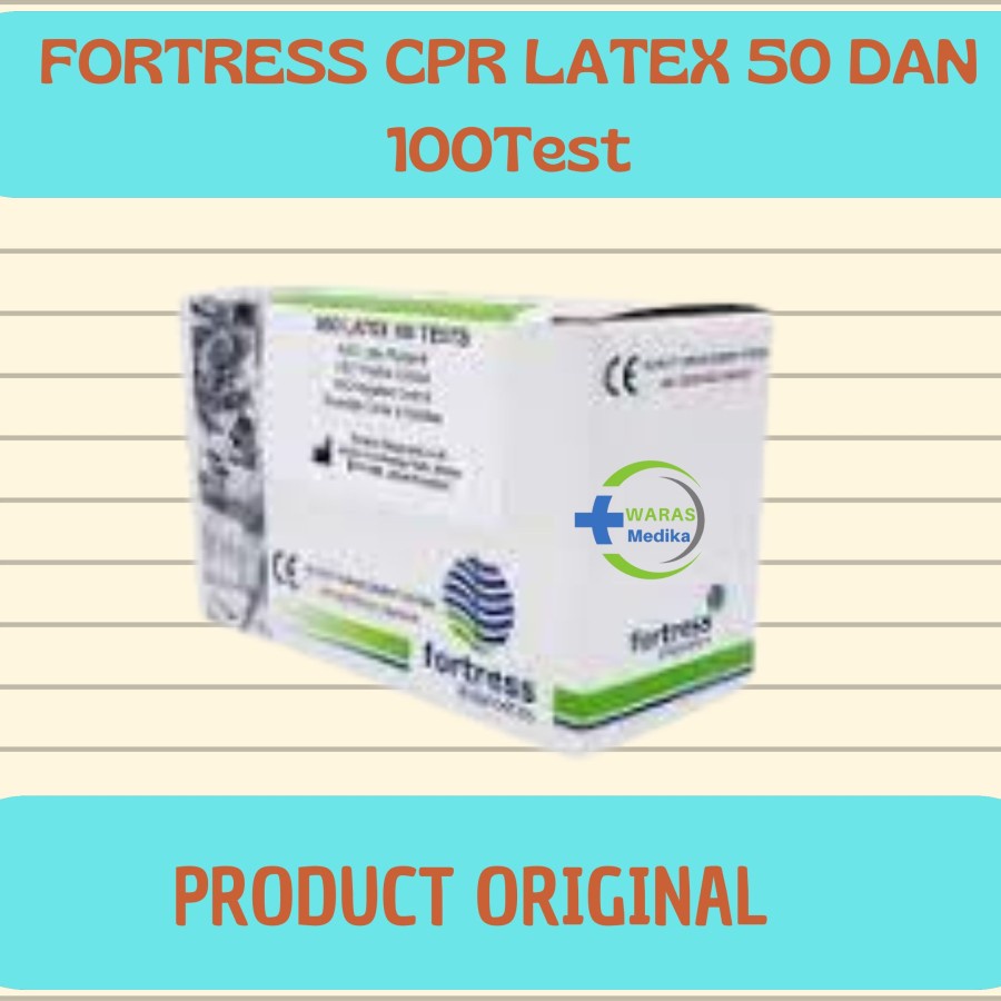 CRP Latex 50 Test Fortress / Fortress CRP Latex 100 Kit
