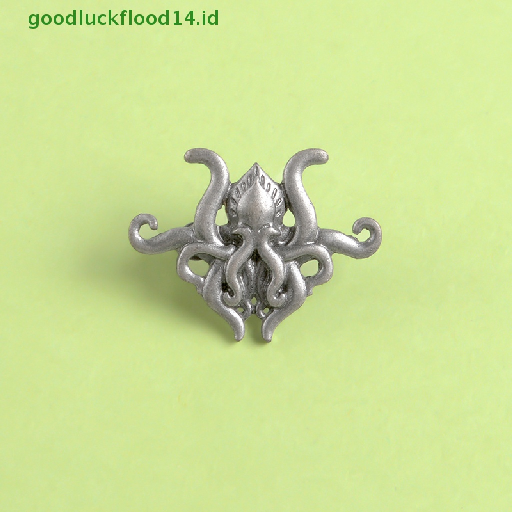 [GOOGFOUR] Cthulhu Badge Bros Kerah Pin Untuk Baju Ransel Topi Perhiasan Dekorasi [TOP]