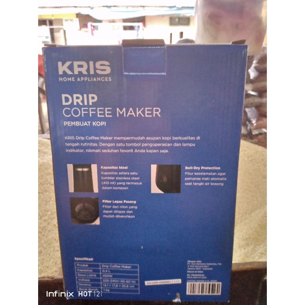 KRIS DRIP COFEE MAKER