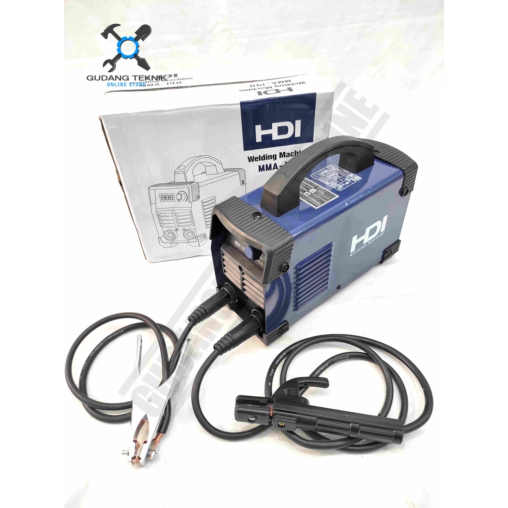 Mesin Las Listrik 140A HYUNDAI HDI MMA140 / Mesin Inverter Welding Trafo Travo Las MMA 140 MMA-140 HYUNDAI