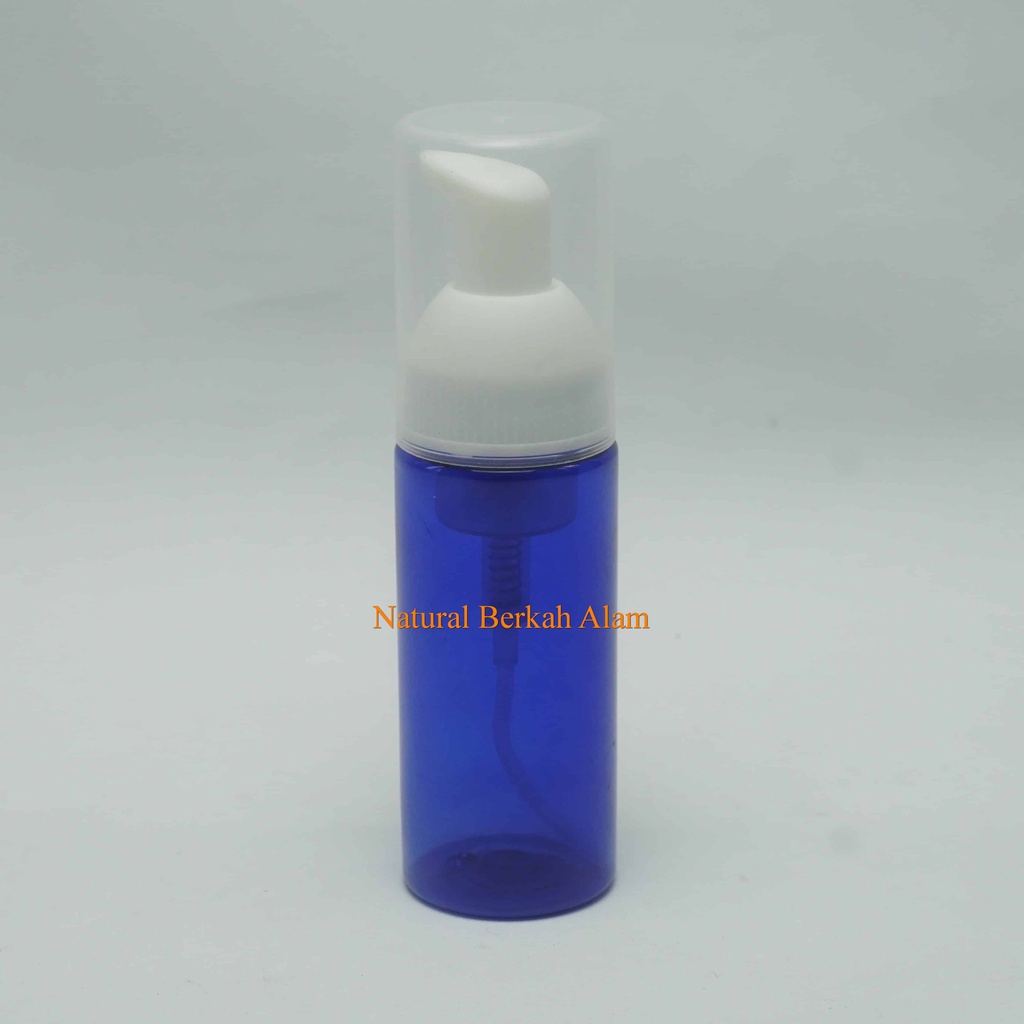 Botol Foamer 50 ml Tabung Biru / Botol Plastik PET / Botol Foamer / Botol Sabun Pump / Botol Busa Fo