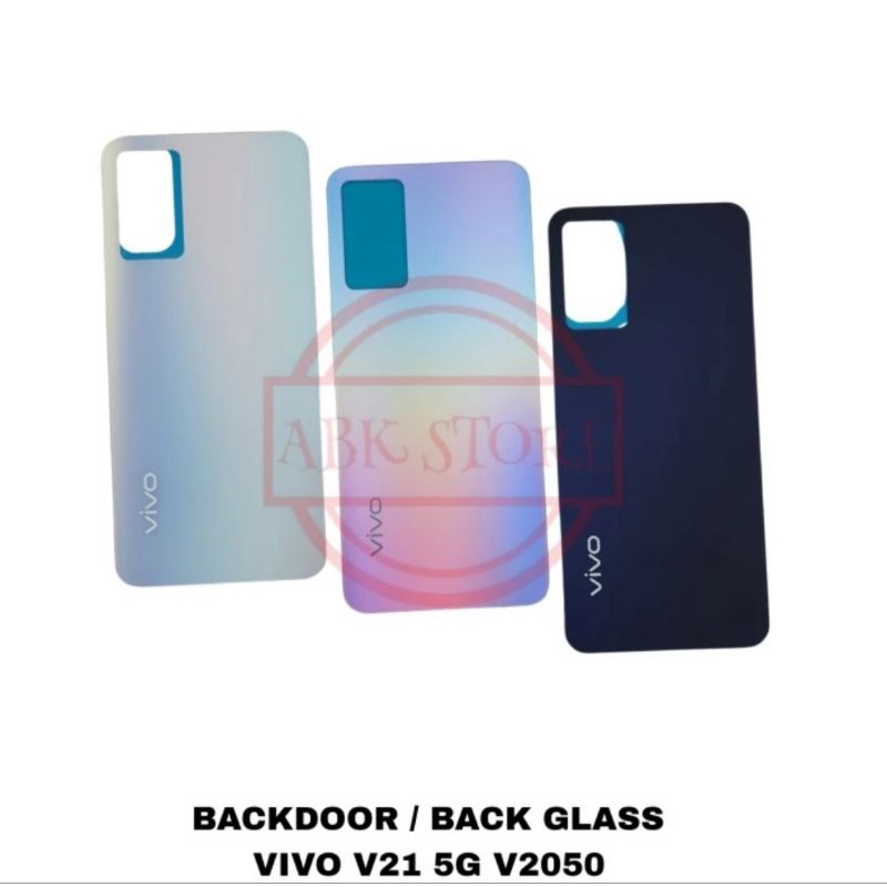 BACKDOOR BACK COVER VIVO V21 5G V2050 HOUSING TUTUP BELAKANG ORIGINAL