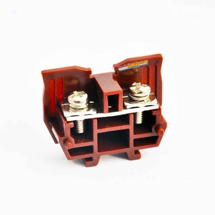 Terminal Blok TR30 | TR 30 Coklat TAB Model Kasuga ASLI Panel Listrik