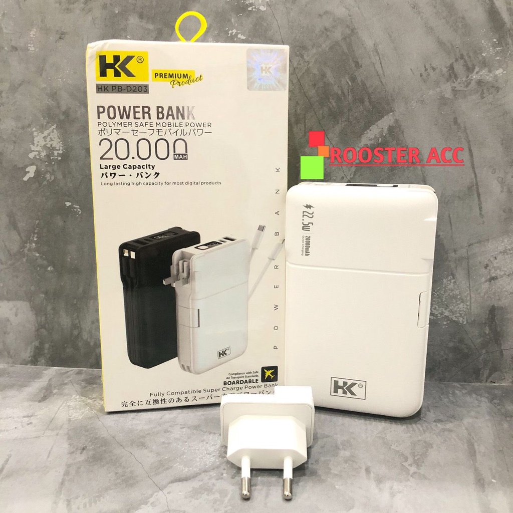 POWERBANK HK D203 20.000MAH