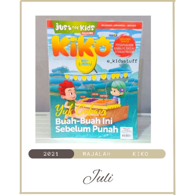 majalah kiko edisi Juli 2021