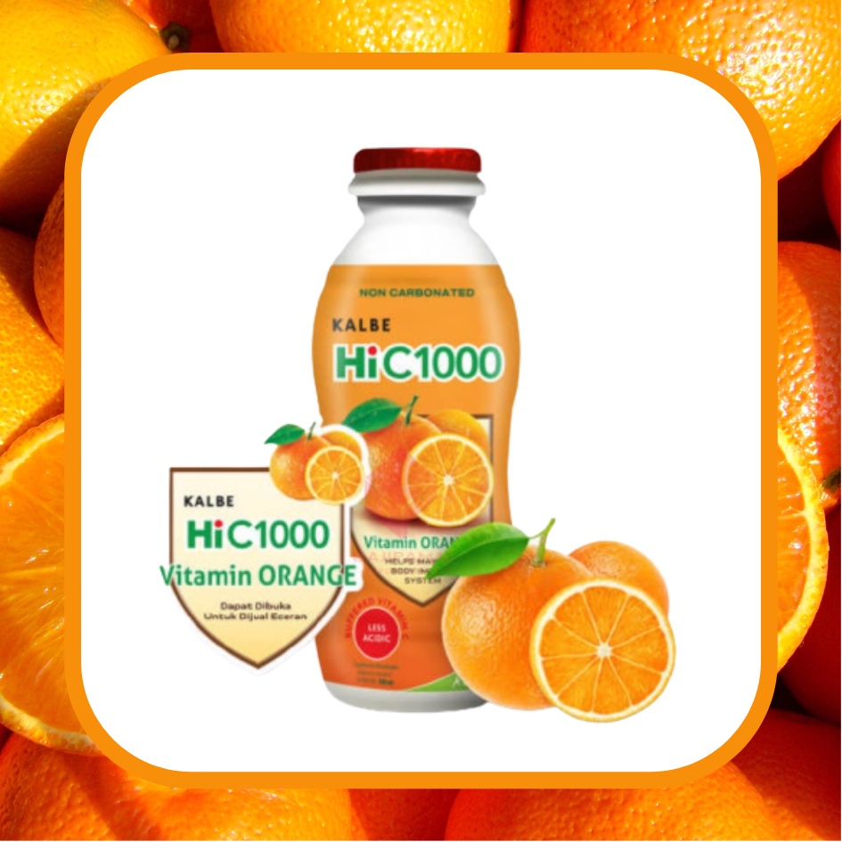 Vitamin C Kalbe HI-C1000 140ml Jeruk