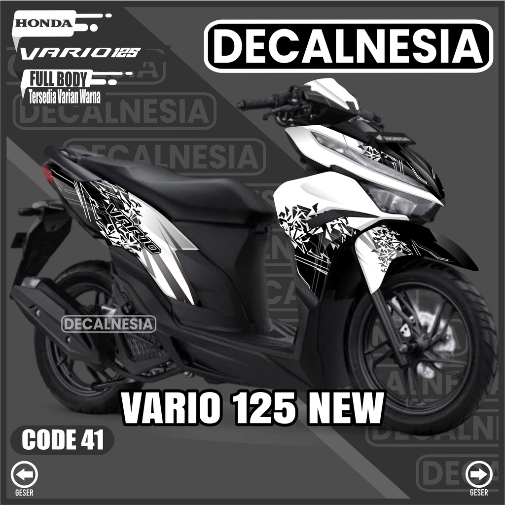 Decalnesia Stiker Decal Vario 125 New 2023 Full Body Sticker 2022 CBS ISS SP Motor Honda Variasi Mod
