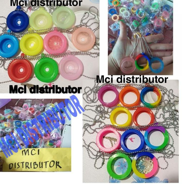 Karet biomini plus rantai kalung pelindung bioglass mini bumper ring ▫ SJM.02Ja23o