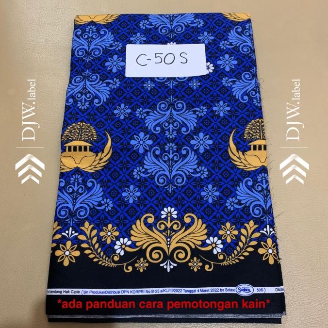 Kain Korpri Batik Kopri Terbaru 2022 Sritex bahan Katun 40S 50S