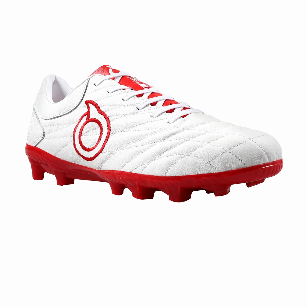 SEPATU BOLA ORTUSEIGHT EL TIBURON V2 FG - WHITE ORTRED