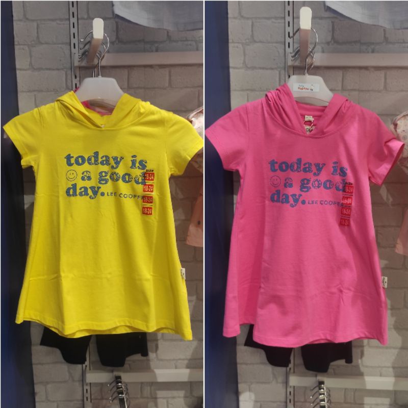 RF Lee Cooper baby anak perempuan dress hoodie 70%