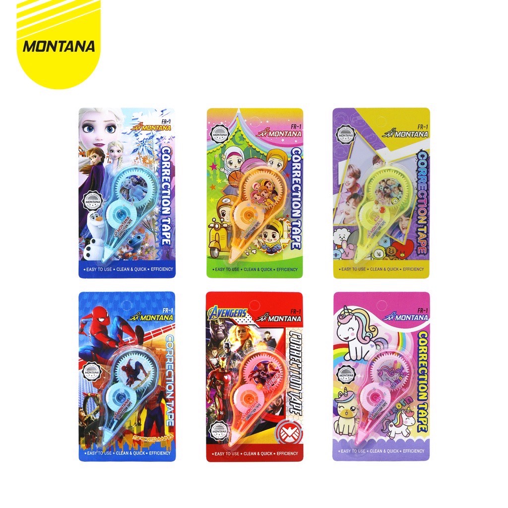 

Montana Correction Tape FR-1| 12m x 5mm