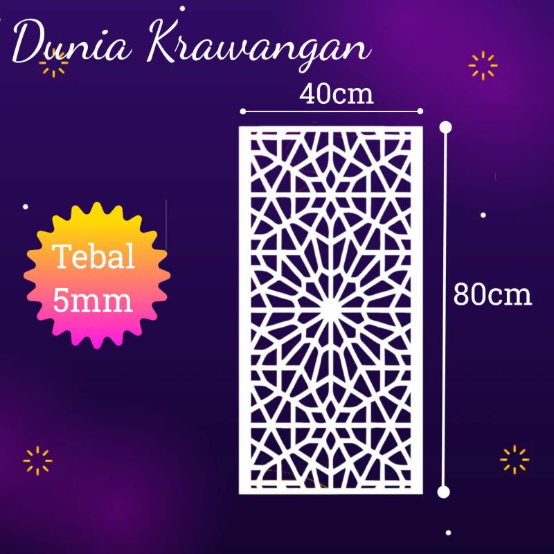 KRAWANGAN PVC FOAM BOARD / CUTTING PVC FOAM BOAR DK - 57