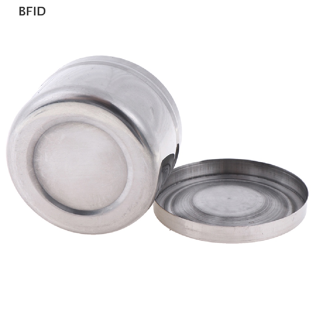 [BFID] Wadah Toples Desinfeksi Kapas Stainless Steel [ID]